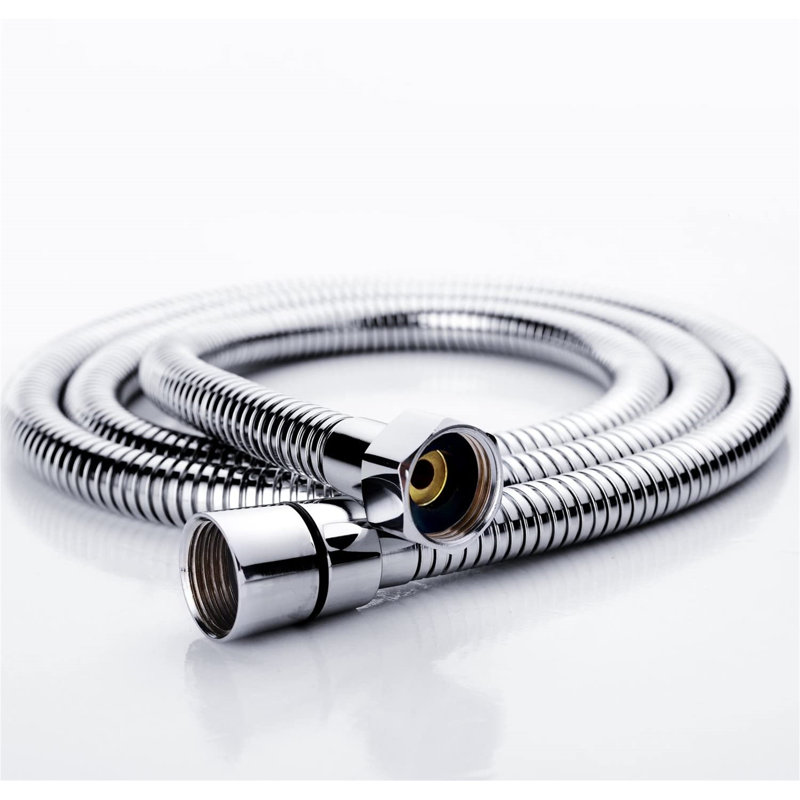 71 Inch 304 Stainless Steel Shower Hose, Polished Chrome