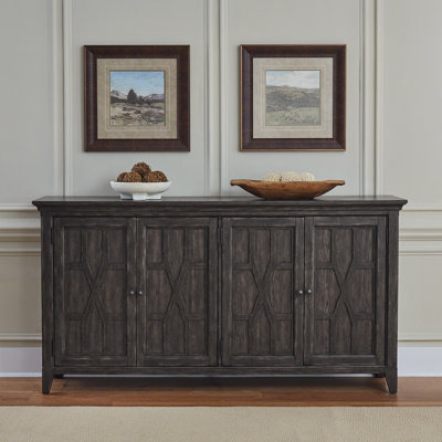 Trelawny 76" Wide Solid Wood Sideboard