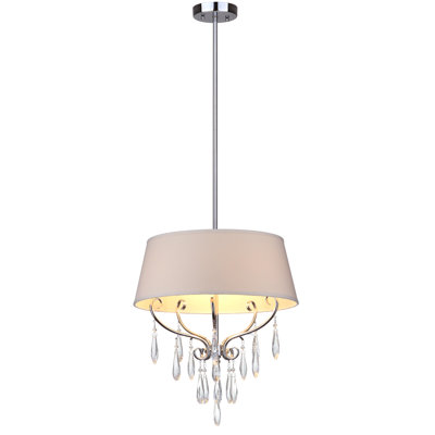 Herculaneum 1 - Light Chrome Single Pendant