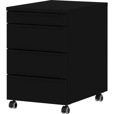 Mastandrea 63cm Wide 4 -Drawer Mobile File Cabinet