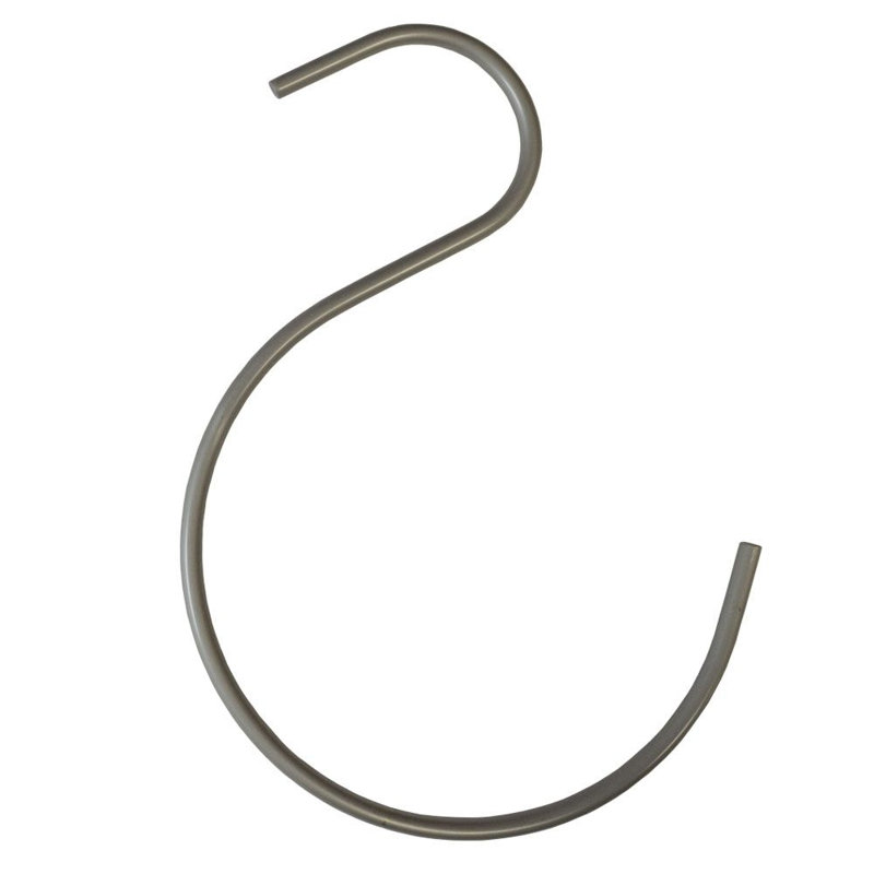 Crochets de jean-zinc, Chrome satiné