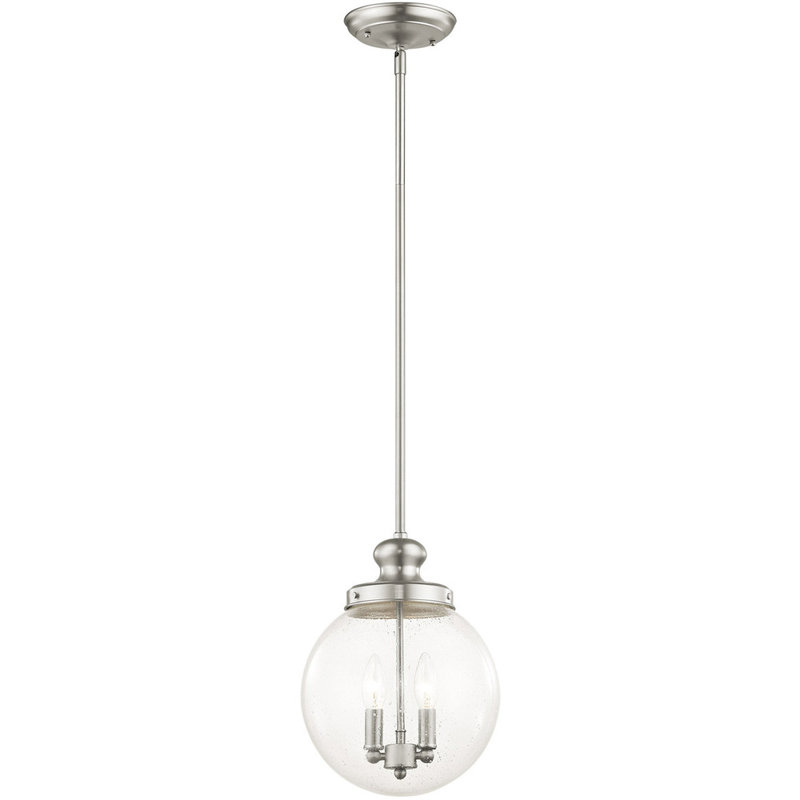 Michla 2 - Light Single Pendant, Brushed Nickel