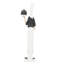 Sculpture polystone chef blanche