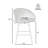 Dimario Swivel Upholstered Teddy Counter Stool-1441810668-1441810641