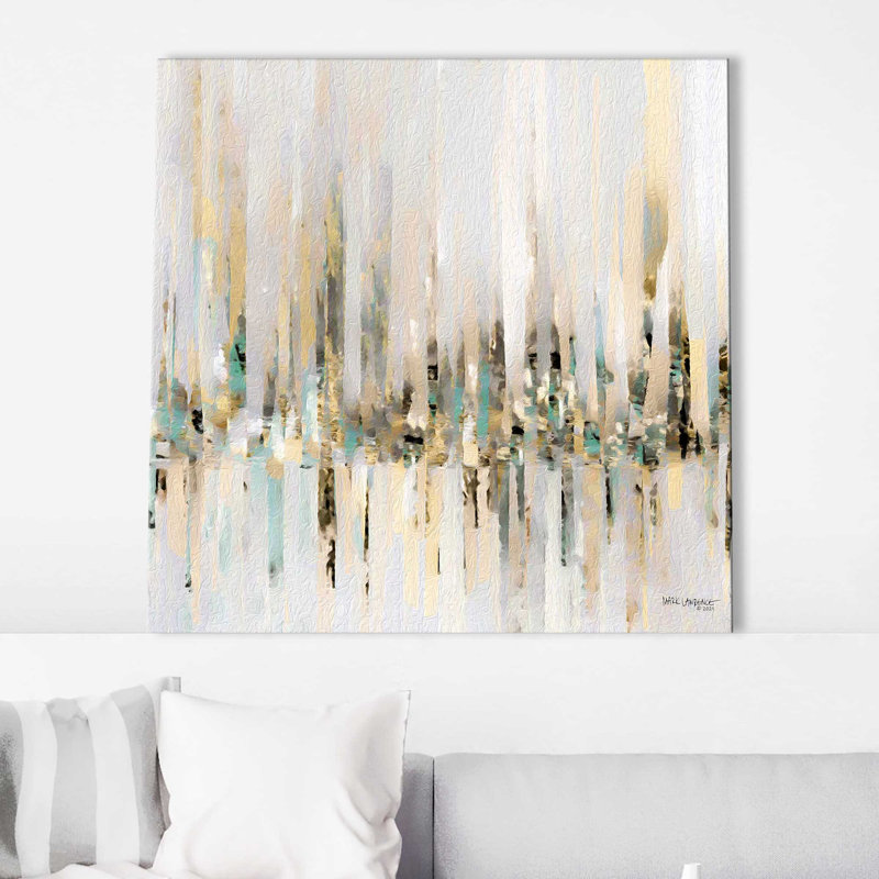 «Revelation 21: 2 the Holy City» par Mark Lawrence - impression, H 36 po x l 36 po x P 1,5 po, Toile tendue