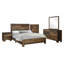 Ensemble de chambre avec lit plateforme 5 pièces Lakewood-87446660
