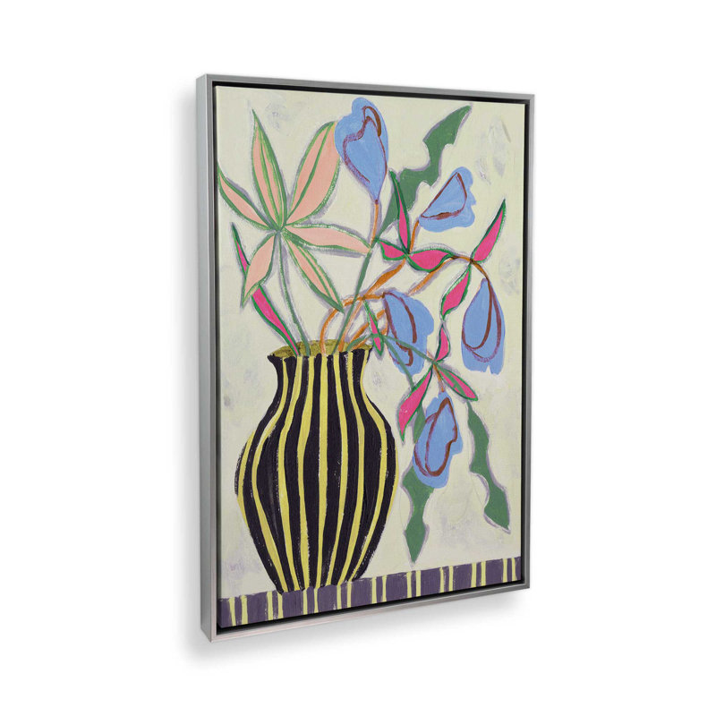 Patchwork Vibrance II by Melissa Wang Art Print, Silver, 16" H x 12" W