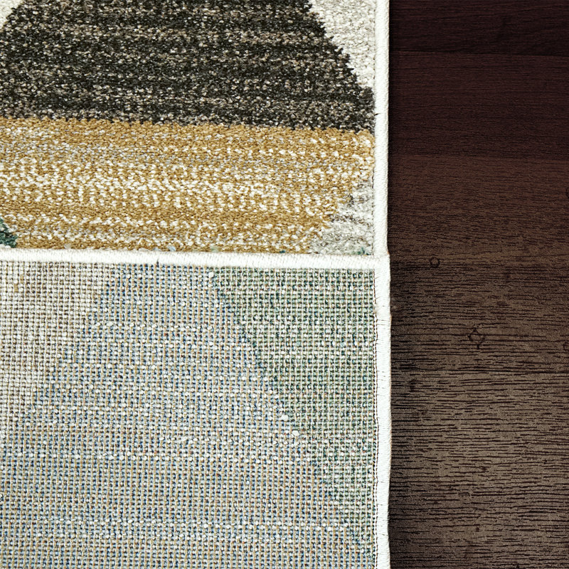 Carron Geometric Indoor Rug, Rectangle 5'3" x 7'7"