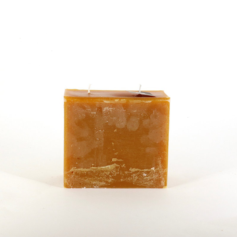 Bougie votive non parfumée, Cognac, H 5,12 po x l 6,3 po x P 3,15 po