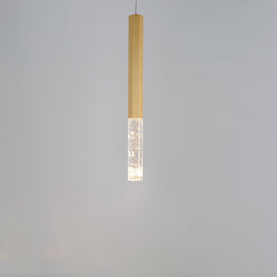Luminaire suspendu 1 lumière diaphane