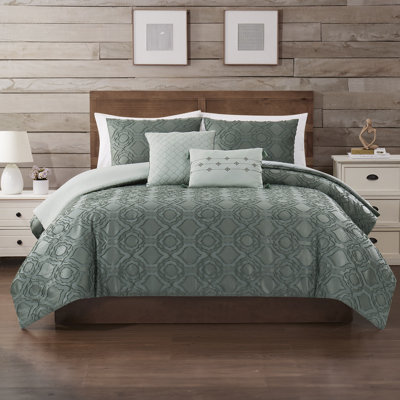 Modern Threads 5-Piece Jacquard Samson Comforter Set