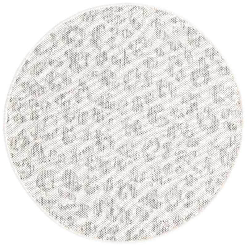 Animal Print Indoor / Outdoor Rug, Round 13'