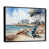 Black Floater Framed