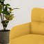 Fauteuil d'appoint en velours côtelé en velours côtelé avec pieds en métal-641405921