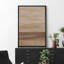 «Soft Sandstone Gradient in Warm Neutral Tones», reproduction d'art sur toile encadrée-120783667-120783670