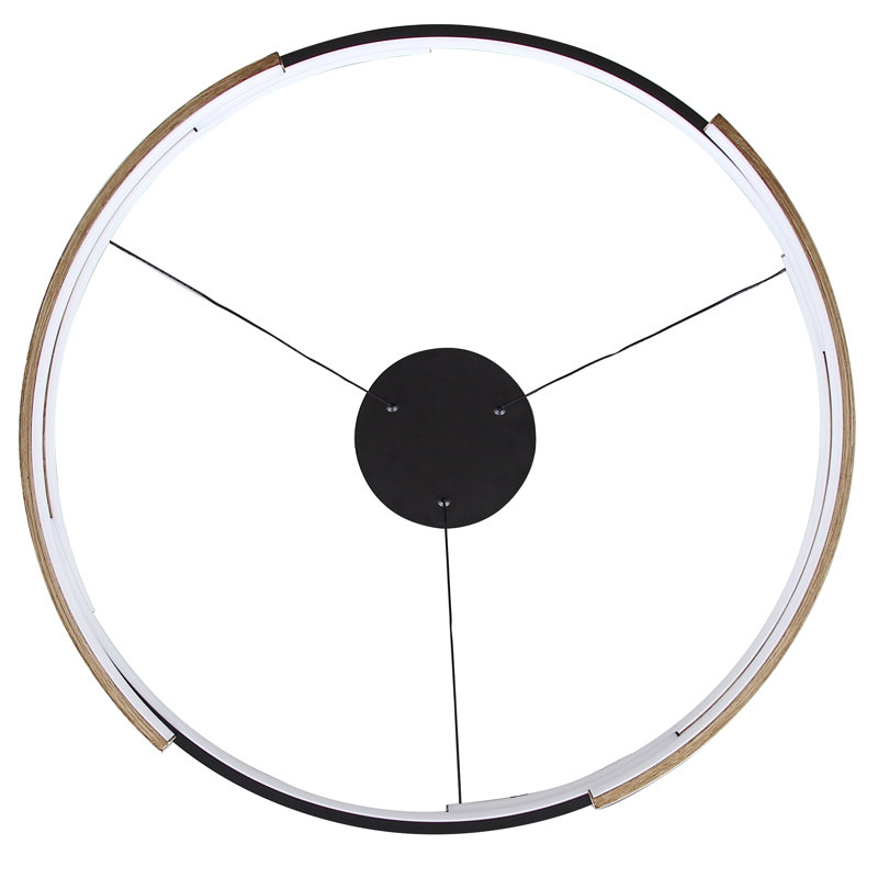Lorayna Dimmable LED Wagon Wheel Chandelier