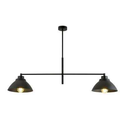 Kiwan 2 - Light Cone Chandelier with Accents