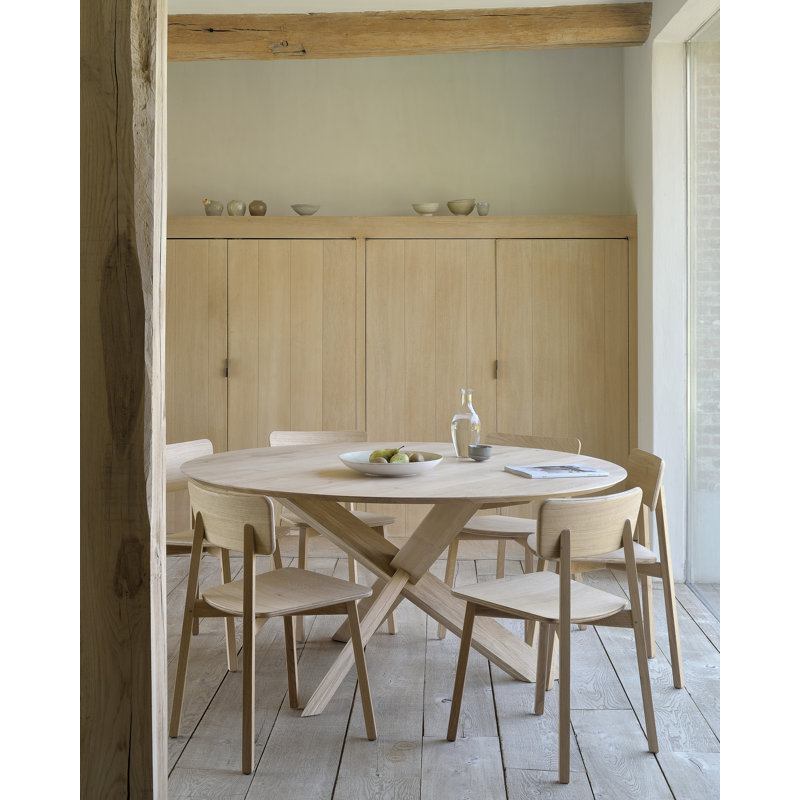 Casale Solid Wood Dining Chair, Hardwax Oil