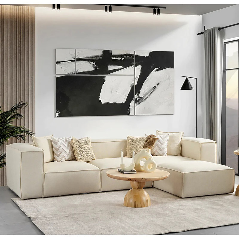 Degolier 122'' Upholstered Sofa