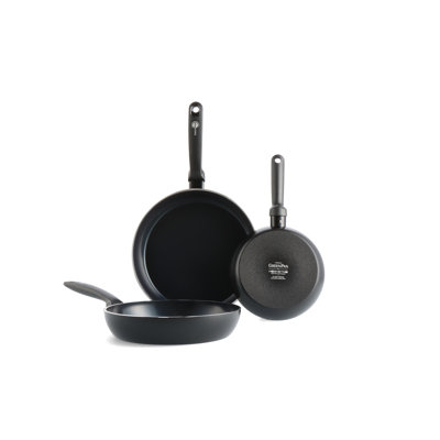GreenPan Torino 3 Piece Aluminium Non-Stick 20cm, 24cm & 28cm Frying Pan Set