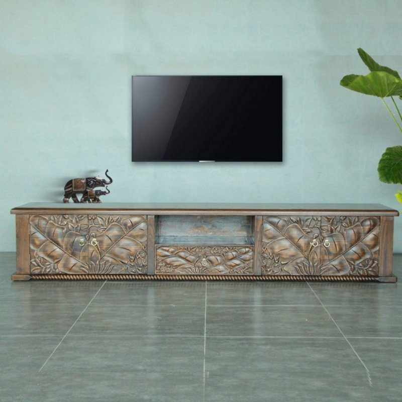 Meuble télé rétro sculpté