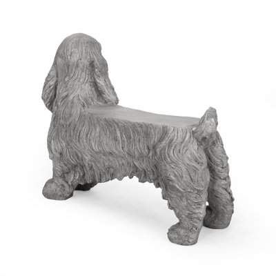 STATUE DE COWER SPANIEL DOG