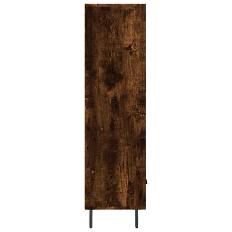 Manhold 69.5 cm W Chest of Drawers, Smoked Oak