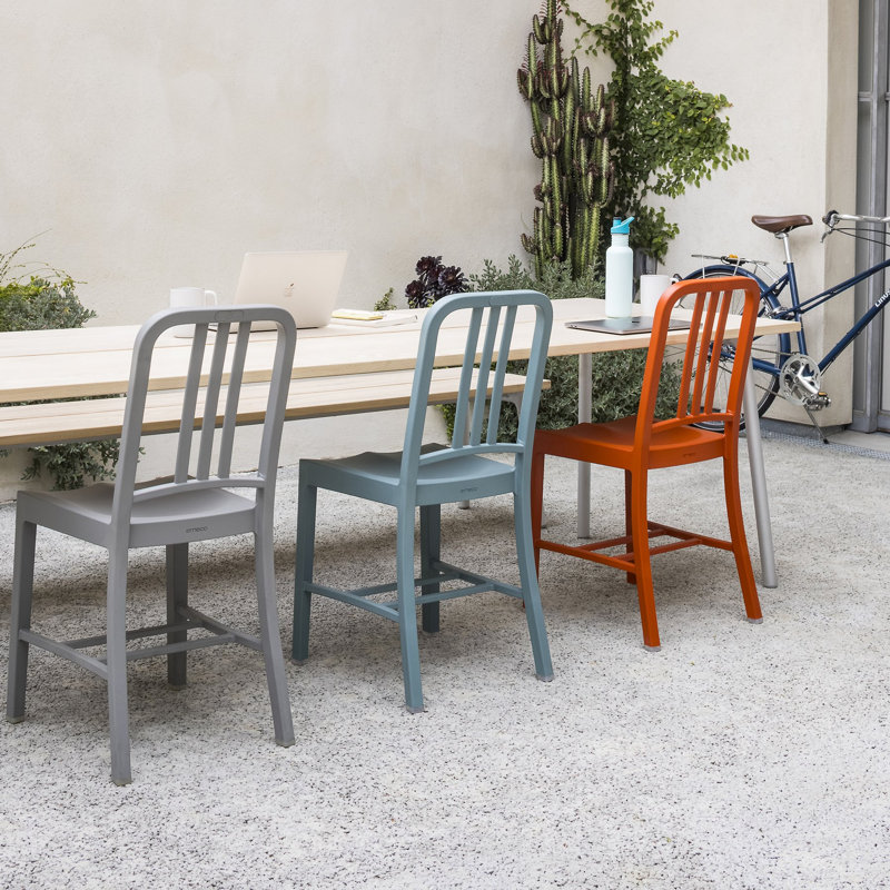 111 Navy® Side Chair by Coca-Cola, Snow