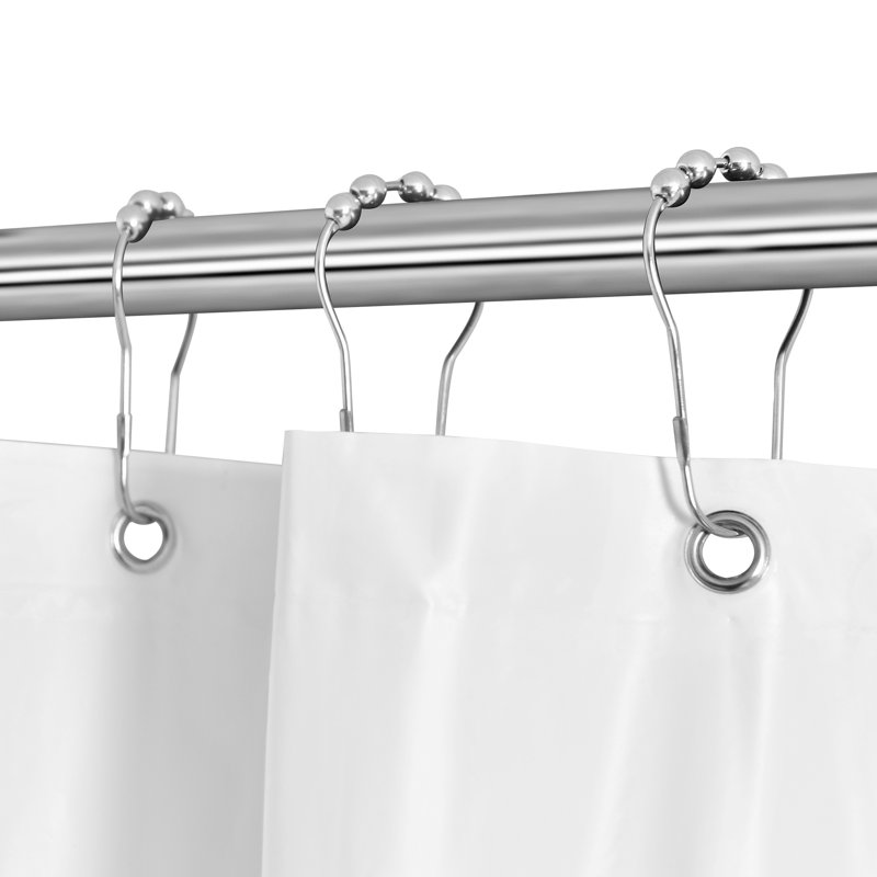 Steel Rust Resistant Shower Curtain Hook