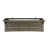 3-Piece Balcony Bar Set with Bottom Shelf Table and 2 Stools, Grey Finish