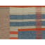 Plaid Area Rug in Brown/Blue