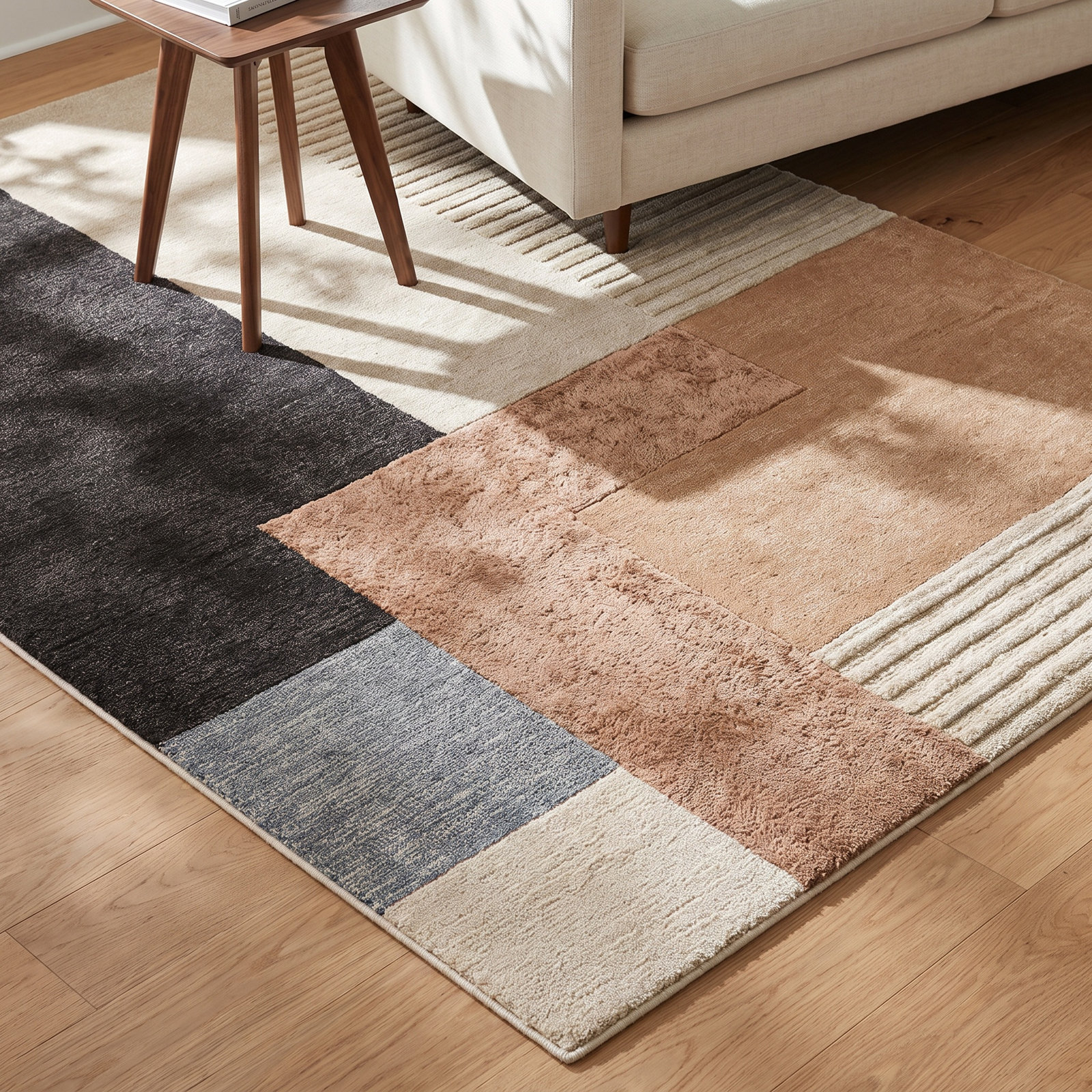 Mora Hand-Tufted Geometric Rug, Rectangle 8'10" x 12'