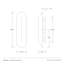 London 1 - Light LED Armed Sconce