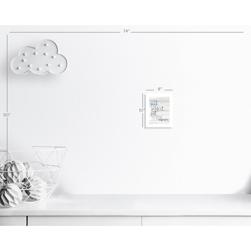 Impression de papier cadeau Rolled Perfect, H 10 po x l 8 po x P 1 po
