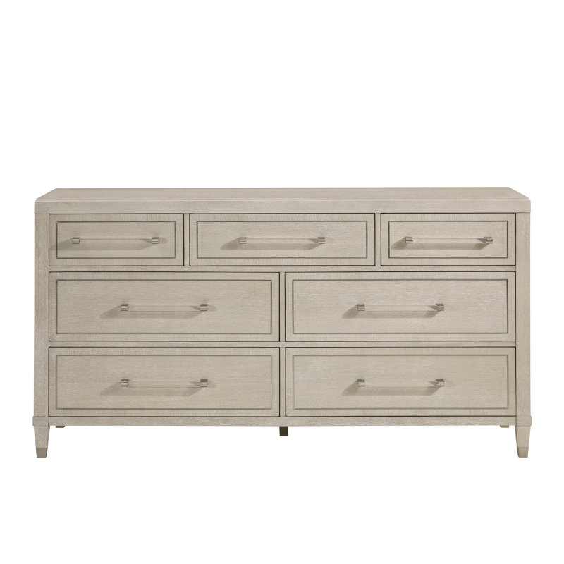 Commode 7 tiroirs avec miroir Celentano