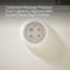 Underscore Oval 72-In X 42-In Heated Bubblemassage Air Bath with Center Drain-2066529122