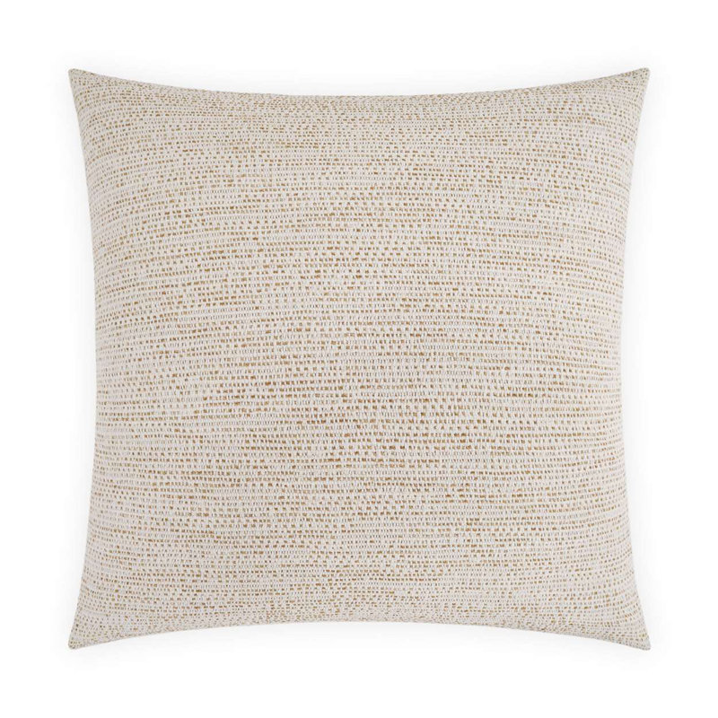 Strato Pillow Cover & Insert, Golden, Square 24"