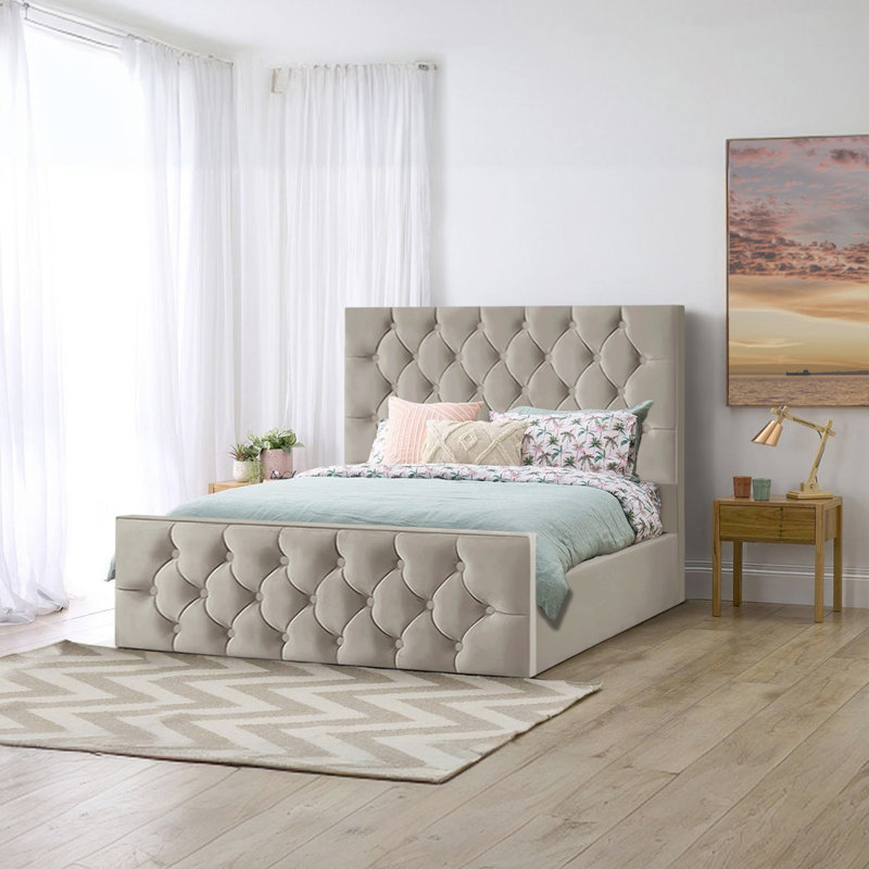 Daughtry Upholstered Ottoman Storage Bed, Single (3'), Coffee