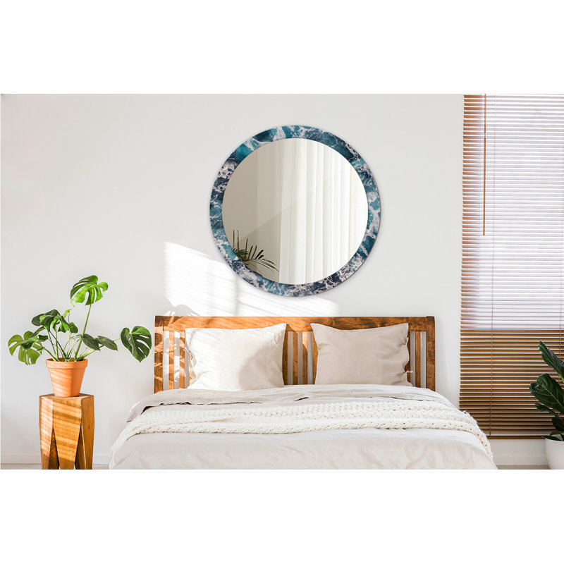 Huldar Glass Flat Wall Mirror