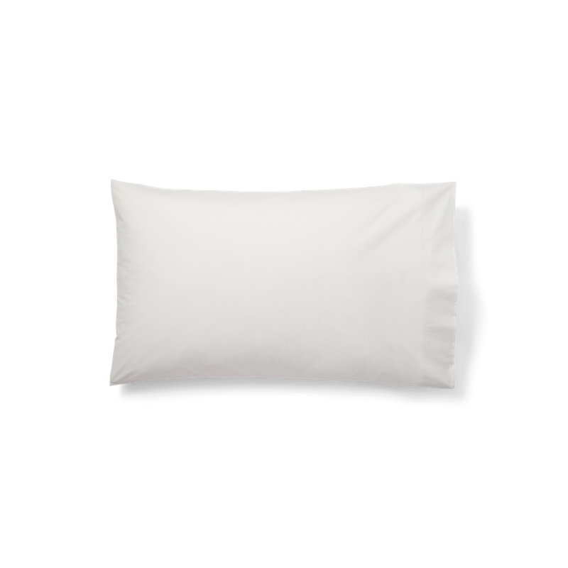 Ensemble de taie d'oreiller Sloane, Blanc, Taie d'oreiller très grande