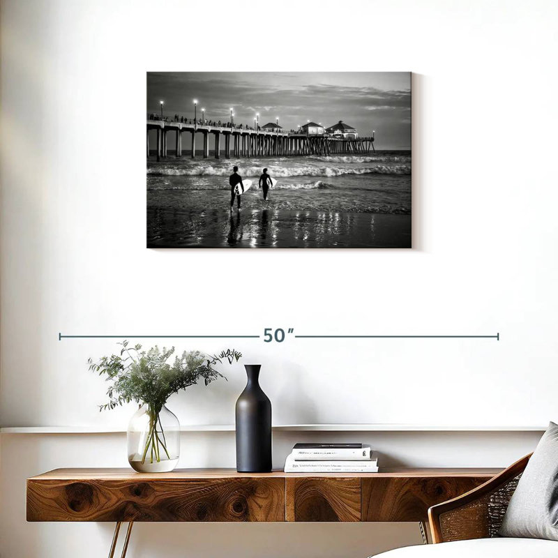 Senne Huntington Beach Surf City, 20" H x 30" W