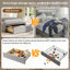 Upholstered Single (3') Drawers Bed