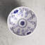 Blue Garden 8.25-Inch Lotus Footed Bowl