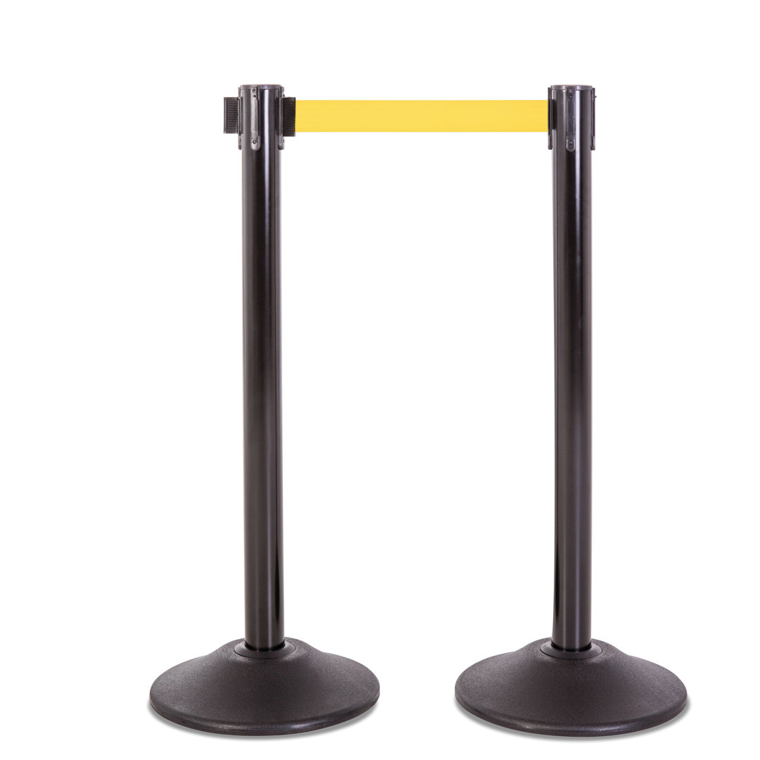U2100 Series US Weight 38'' H x 13'' W Steel Stanchion System (Set of 2) US Weight Post 