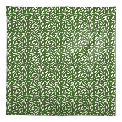 Circle Vine Red 2 Tablecloth