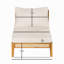 Chaise sans accoudoirs Kirkby, ensemble de 2