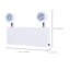 Lampe de secours homologuée Chicago, boîtier blanc, 120-277 V, autonomie de secours de 90 min, double tête, montage en surface