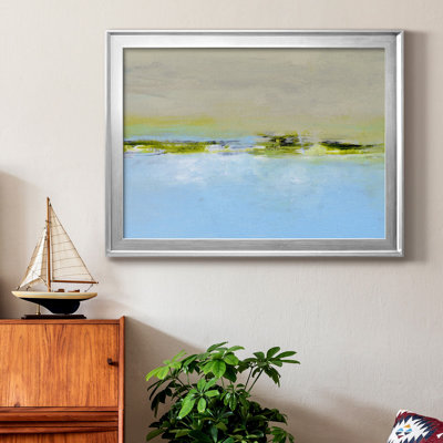 «From The Terrace II», toile encadrée de qualité supérieure - prête à être accrochée