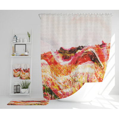Natko Polyester Shower Curtain Set
