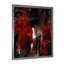 «Paint Strokes In Shade Of Red», reproduction d'art moderne et contemporaine sur toile-1068472463-1068472459